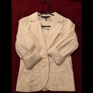 White blazer